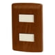 thumbnail image 1 of Placa Armada Madera Con 2 Interruptores Sencillos Volteck PA-APDO-IM, 1 of 3