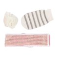 thumbnail image 1 of ruzhgo 3 Pieces/Set Flexible Back Scrubber Assortment Home Gym Bathroom Exfoliating Gloves Shower Ball Assorted Kit Showering Tool, 1 of 6