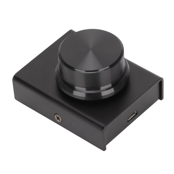 Perilla De Volumen De PC, Control De Volumen USB Función De Silencio De Una Tecla Almohadillas De Resistencia Al Deslizamiento De Color Negro Plug And Play Para Para