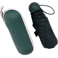 thumbnail image 1 of Mini sombrilla de viaje para el sol y la lluvia, sombrilla portátil liviana a prueba de viento, sombrilla compacta con 99% de protección UV para mujeres y hombres Ormromra LRWJ466-1, 1 of 8