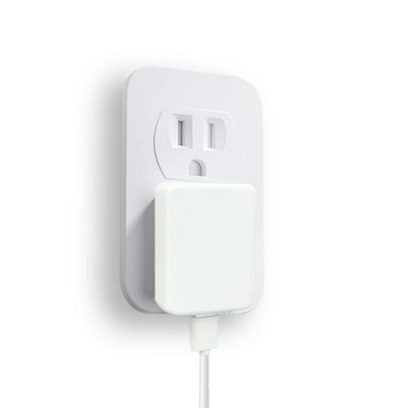 Flat USB Wall Charger, Retractable Travel Plug USB Power Adapter Charging Block, 5V 2.1A USB Wall Charger Home Travel Plug Power AC Adapter for iPhone XS/XR/10/8/7, iPad, Samsung Galaxy, LG, HTC, Mor