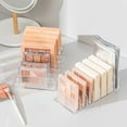 thumbnail image 4 of YAOMOBB Plateau de Rangement Transparent Visible Multifonctionnel Support de Rangement pour Argent et Palette, 4 of 6
