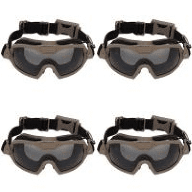 Gafas Antivaho Protección para Los Ojos Motocicleta Seguridad (Caqui)