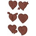 thumbnail image 3 of SiliconeZone Chocolate-Wafer Heart Molded Tray, 3 of 3