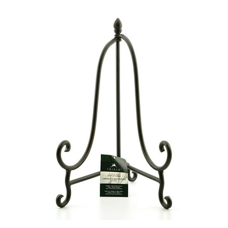 Baldwin Metal Folding Table Top Easels 11 1/2 in., each, mahogany (pack of 2)