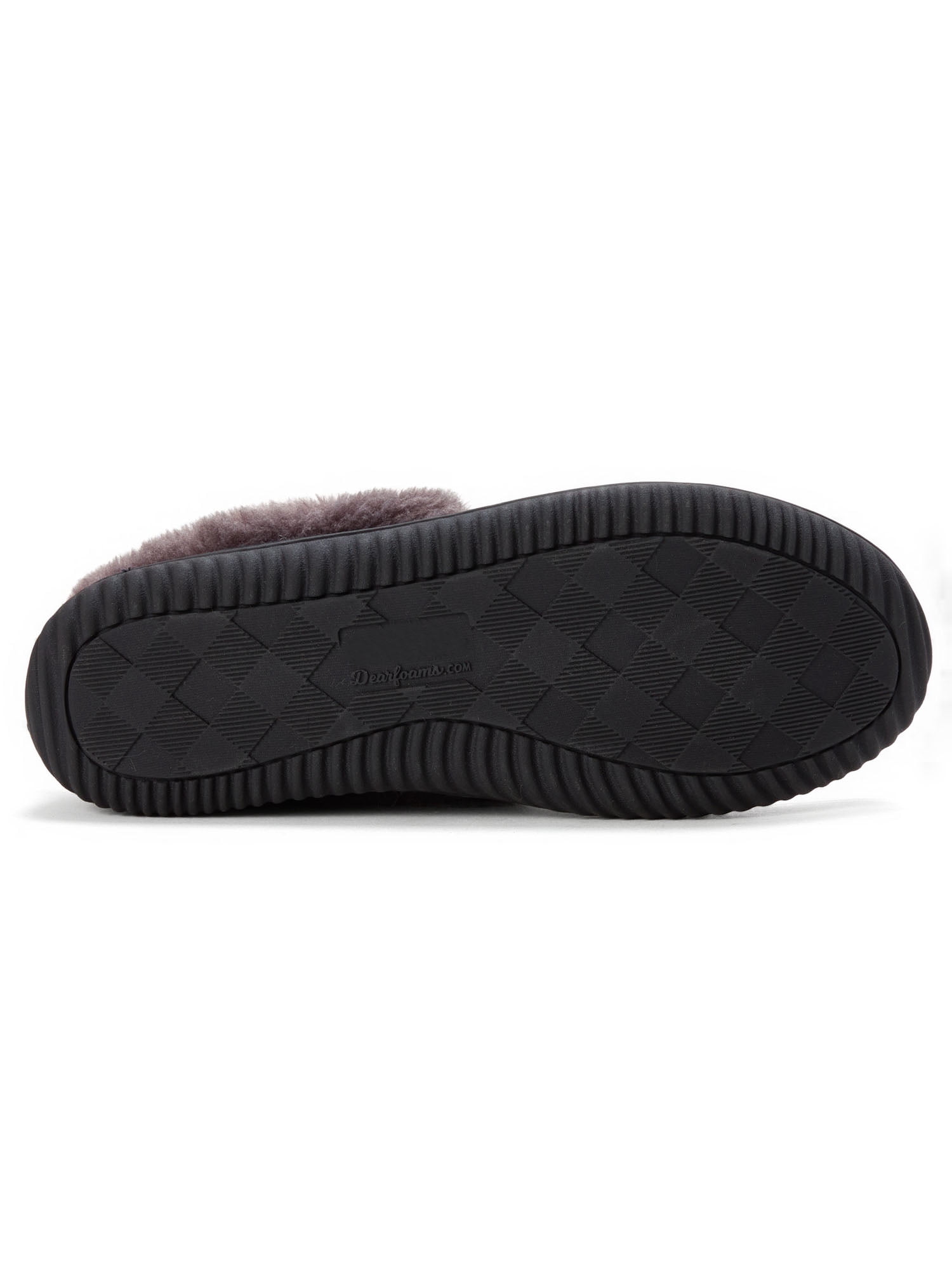 Dearfoams Cozy Comfort Men's Cuffed Moccasin Slippers