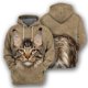 thumbnail image 3 of Sudadera con capucha con estampado 3D de gato británico de pelo corto para hombre, jerseys de manga larga, sudaderas con capucha de gran tamaño con estampado de gatos lindos para primavera y otoño, 3 of 5