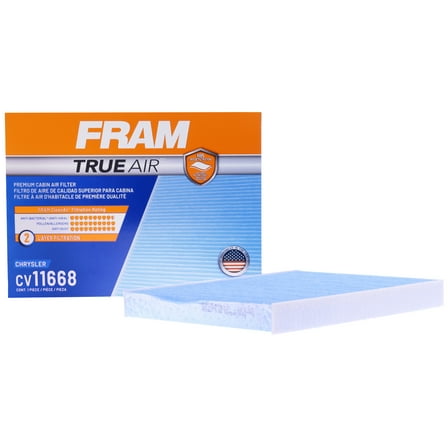 FRAM CV11668 TrueAir Premium Cabin Air Filter with N95 Grade Filter Media for Select Chrysler and Dodge Vehicles