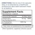 thumbnail image 2 of Metabolic Maintenance L-Tryptophan - 500 mg L-Tryptophan - Neurotransmitter Support - Hypoallergenic - 60 Servings - 60 Capsules, 2 of 5