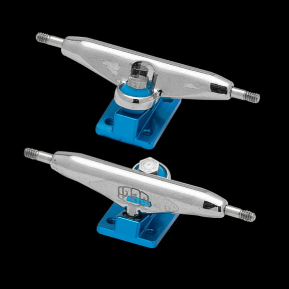DeliDecks Fingerboard Trucks - Trux 36mm Silver and Blue