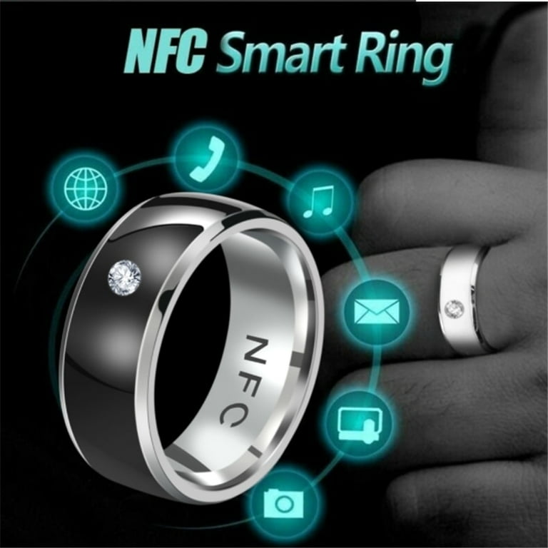 2022 New Men Couple Ring Technology Nfc Smart Digital Finger Rings