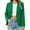 Green, variant on Womens Casual Blazers Long Sleeve Lapel Button Slim Work Office Blazer Jacket