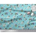 thumbnail image 3 of Soimoi Poly Georgette Fabric Leaves & Floral Artistic Print Fabric by The Yard 42 Inch Wide, 3 of 3