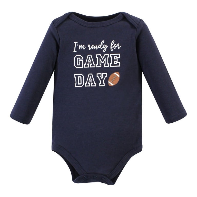 Hudson Baby Infant Long-Sleeve Bodysuits, 5-Pack photo 6