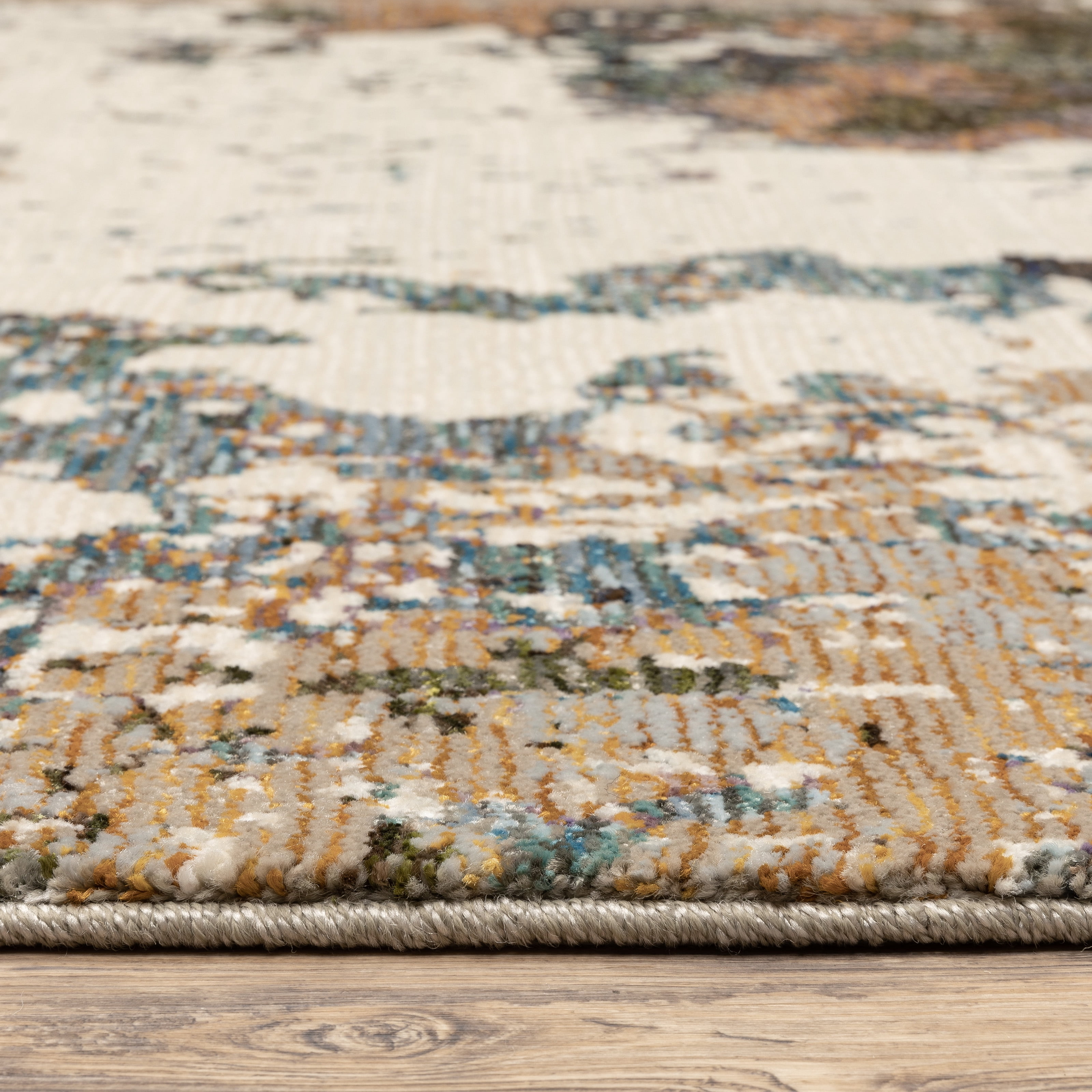 Avalon Home Everman Abstract Woven Area Rug, 6.56' x 9.84'