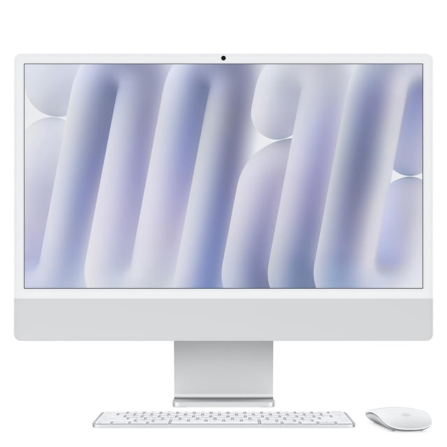 Apple Apple iMac CTO 24" con chip M4, 10 CPU de Núcleo, GPU de 10 Núcleos, 32 Gb de Memoria, 1 Tb SSD, Gigabit, Teclado Mágico con Identificación Táctil, (Plata)