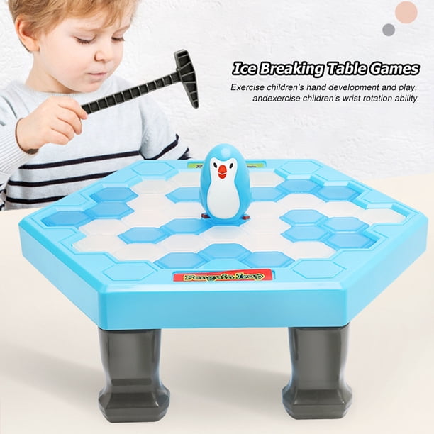 Juguetes de mesa juegos de escritorio Penguins Balance Ice Cubes Trap Ehuebsd Parentchild Interactive Desktop Icebreaker Toy