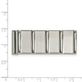 thumbnail image 3 of Chisel  Stainless Steel Polished and Brushed Men's Money Clip, 3 of 3