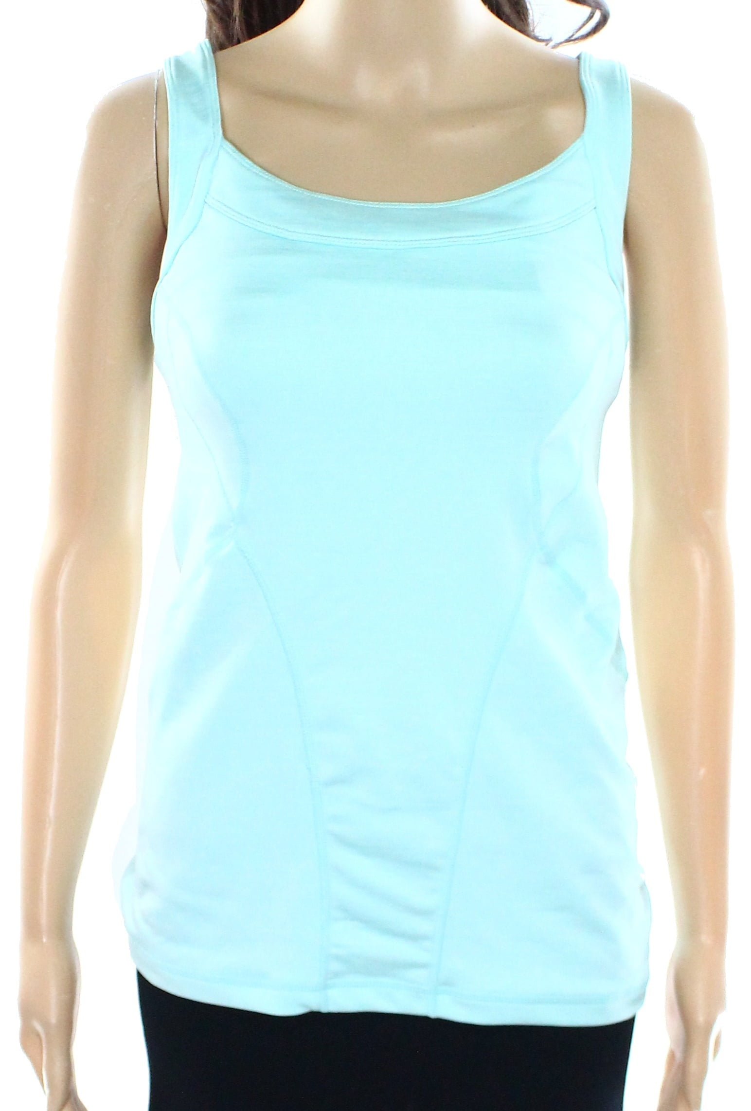 Zella Zella NEW Light Blue Mint Womens Size Small S Seamed Racerback