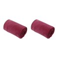 thumbnail image 2 of Ruiboury Soft Fleece Sleeping Bag Liner Business Thermal Camping Blanket Backpacking Deep Red 180 x 80cm 2Set, 2 of 6