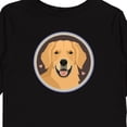 thumbnail image 4 of Inktastic Golden Retriever Dog Boys or Girls Long Sleeve Toddler T-Shirt, 4 of 5