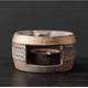 thumbnail image 4 of Juego de estufa para tostar té | Calentador de té de cerámica con vela para la ceremonia del té | Material de alta temperatura apto para uso alimentario | Potenciador de aroma a temperatura, 4 of 7