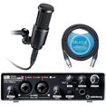 thumbnail image 1 of Steinberg UR22mkII USB Audio Interface with AT2020 Microphone and Blucoil XLR Cable, 1 of 6