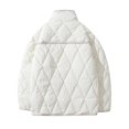 thumbnail image 4 of WFJCJPAF Clearance! Winter Coats for Women Plus Size 4X,Fall Fashion Women Casual Comfortable Long Sleeve Zipper Button Pocket Drawstring Parkas, 4 of 4
