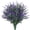 Purple, variant on ZOELNIC Large Fake Plants Outdoor Versatile Metal Flower Arrangement Stand Flower Mount Outdoor For Decoration Artificial 8 Flowers Lavender Flower Bundles Artificial flowers