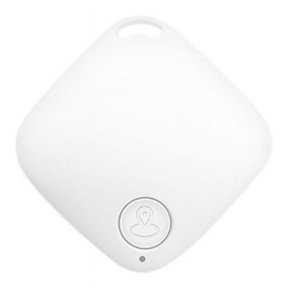 Mini Bluetooth 5.0 Tracker AntiLost Device Round Pet Kids Bag Wallet Tracking Smart Finder Locator,1 x Mini Tracker,White