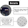 thumbnail image 3 of 4PCS/Set Pop Music Shower Curtain, Electric Guitar Drum Kit Microphone Musical Instruments Cool Modern Bathroom Decor, Waterproof Fabric Shower Curtain, Non-Slip Bath Rugs Toilet Mats, Band, 3 of 7