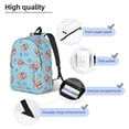 thumbnail image 3 of Rocae I Am A Fan Popcorn for Canvas College Laptop Backpack for Men Women-Medium, 3 of 5