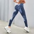 thumbnail image 2 of DAFEI Womens Solid Color Pocket Straight Tube Loose Stretch Yoga Pants Color Contrast Solid Pants, 2 of 4