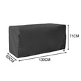 thumbnail image 1 of Bgsha Patio Deck Box Cover Storage Box Cover Fire Pit Cover Waterproof 210D Heavy Duty Outdoor Furniture Cover With Buckle UV Weather Resistant Protection, 1 of 1