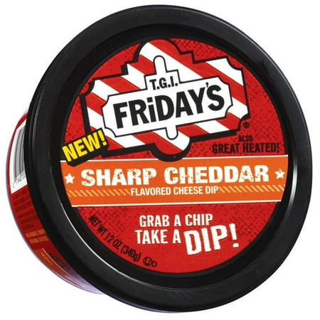 T.G.I. Friday's Sharp Cheddar Cheese Dip, 12 Oz.