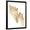 Black Frame, variant on Art.com Giraffe Love Art Print by Katrina Pete, Brown Frame Wall Art, 17" x 21"