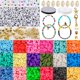 thumbnail image 1 of Arcilla Polimérica Diy Perlas Planas De Arcilla Flake Shell Pieza De Cerámica Suave Perlas De Cerámica Suave Disco De Color En Caja Kit De Fabricación De Joyas Bohemias 5000 Unids 6Mm Perlas Sweethay HA022097-00, 1 of 7