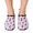 Purple, variant on Boys Girls Water Shoes Soft Lightweight Breathable Cute Graphic Non-Slip Barefoot Aqua Socks Quick Dry Beach Swim Outdoor Sports Shoes