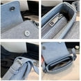 thumbnail image 4 of Kukuzhu Y2K Accessory Aesthetic Shoulder Bags Y2k Purse Shoulder Bags for Women Trendy Denim Purse Women, 4 of 8