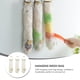 thumbnail image 4 of 3pcs Bolsa de red de almacenamiento de frutas Bolsa de malla de almacenamiento Bolsa de verduras de cocina (Beige), 4 of 4