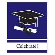 Club Pack of 75 School Colors Purple Graduation Paper Invitation Card 5"