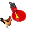 thumbnail image 2 of Tazas de agua potable para aves de corral, máquina de taza de agua de pollo de plástico automática yeacher  Copas para beber aves de corral, 2 of 7