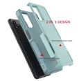 thumbnail image 2 of for Samsung Galaxy A13 5G Heavy Duty Armor Shockproof Tough Hybrid Dual Layer Rubber Drop Protection Soft Bumper Rugged Protective Phone Cover 2 IN 1 Case for Galaxy A13 5G -Turquoise, 2 of 6