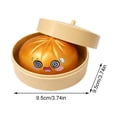 thumbnail image 2 of Dumpling Squishy Toys, Slow Rising Stress Cube Sensory Toys, Swirling Squish Balls Fidget Toys for Adults, Birthday Gifts Party Favors Christmas Party Decor Supplies, 2 of 2