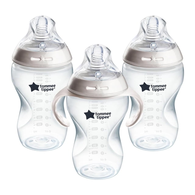 Biberón Tommee Tippee Transparente Closer to Nature para Líquidos más Espesos Tommee Tippee NA