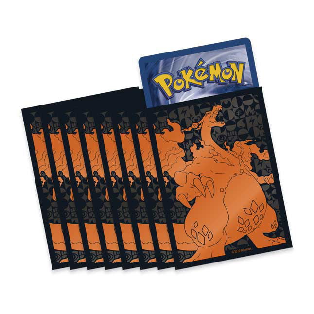 Generations 20th Charizard Card Sleeves and Deck Box PTCGO Online Item Sent Fast 