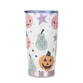thumbnail image 2 of Halloween Tumbler, Halloween Coffee Tumbler, Stainless Steel Coffee Tumbler, Insulated Tumbler with Straw, Spill Proof Portable Travel Car Cup for Hot and Cold Beverages, 7X3.5 in, 2 of 4