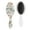 White-159, variant on Vintage Horse Lover Hair Brush, Floral and Unicorn Pattern Detangling Hairbrush, Artistic Pony and Foal Paddle Comb with Soft Bristles for Women, Kids, Travel & Gifting