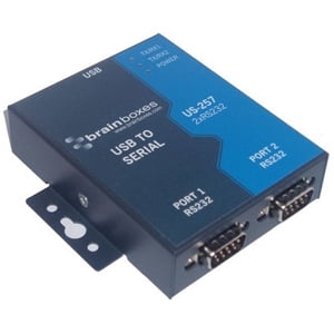 UPC 837324000153 product image for Brainboxes US-257 2-port Serial Hub | upcitemdb.com