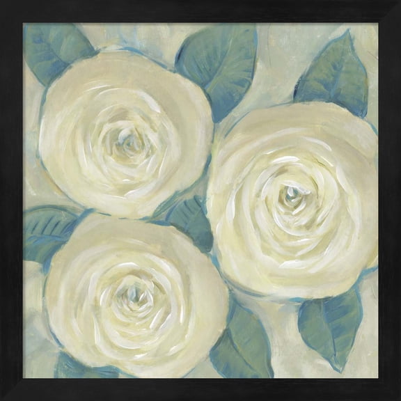 Great Art Now Roses in Bloom I by Timothy O'Toole, Framed Wall Art, 13.25W x 13.25H